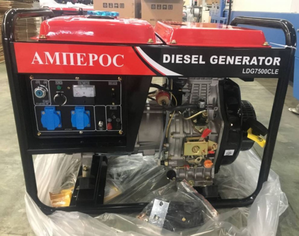 Дизельный генератор Амперос LDG7500CLE Дизельный генератор Амперос LDG7500CLE