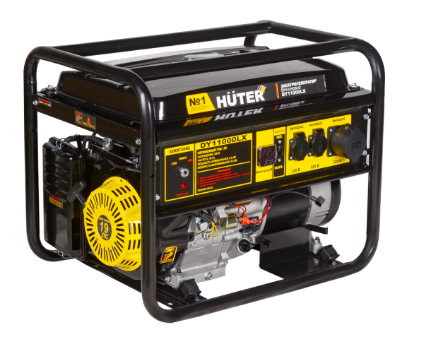 Бензиновый генератор Huter DY11000LX