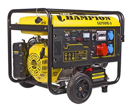 Бензиновый генератор Champion GG7501E-3 Бензиновый генератор Champion GG7501E-3