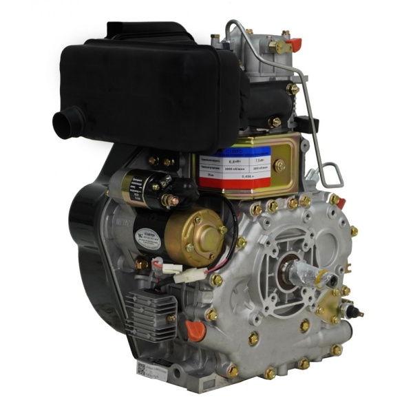 Дизельный двигатель Lifan Diesel 188FD 6A конусный вал Дизельный двигатель Lifan Diesel 188FD 6A конусный вал