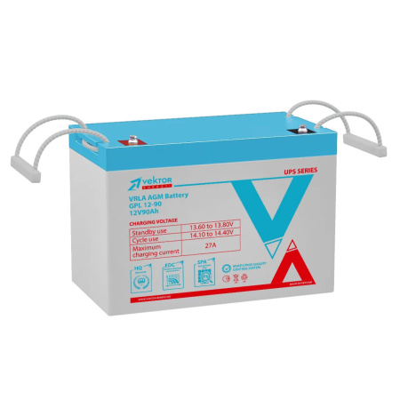 Аккумулятор Vektor Plus GPL 12-90