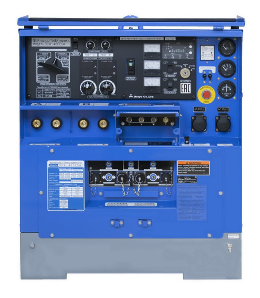 Двухпостовой сварочный агрегат Denyo DCW-480ESW