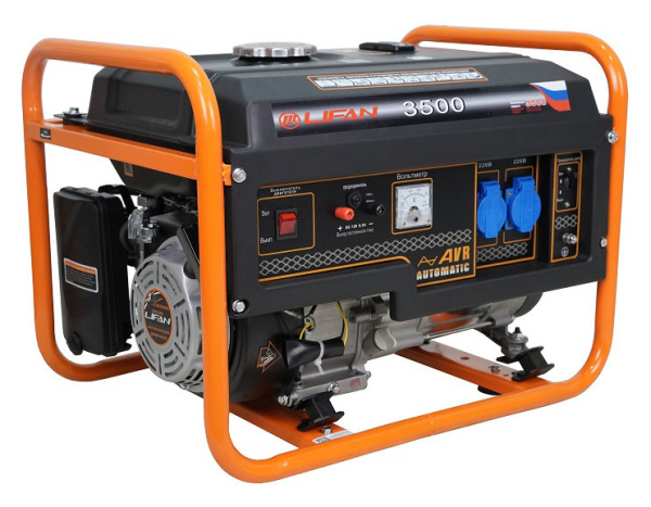 Бензиновый генератор Lifan 3 GF-6 (LF3500)