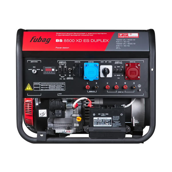 Бензиновый генератор Fubag BS 8500 XD ES Duplex Бензиновый генератор Fubag BS 8500 XD ES Duplex