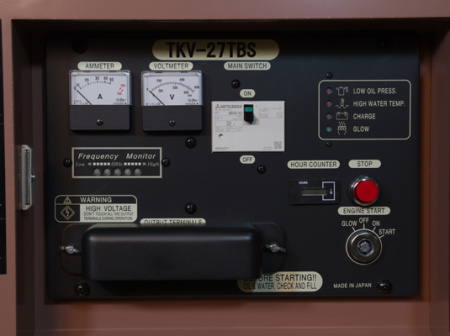 Дизельный генератор Toyo TKV-27TBS