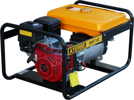 Портативный бензиновый генератор Ayerbe AY8000THE