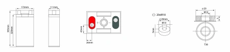 Аккумулятор Vektor Energy GPL 2-250