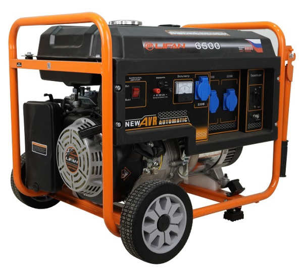 Бензиновый генератор Lifan 5 GF-3 (LF6500)
