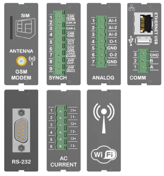 Контроллер для генератора Datakom D-700-MK3 (USB, CAN, MPU)