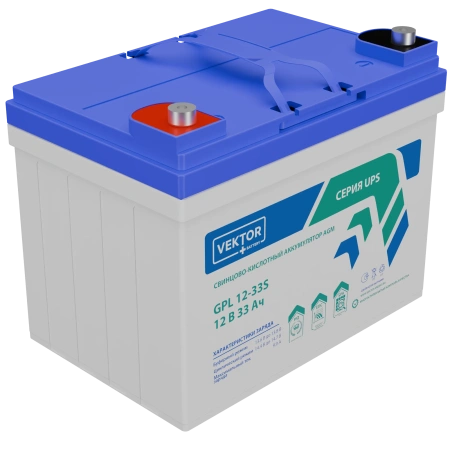 Аккумулятор Vektor Energy GPL 12-33S