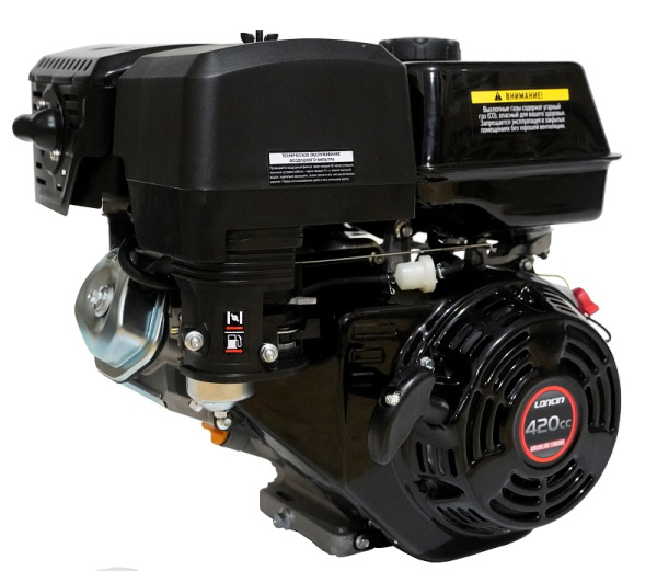 Бензиновый двигатель Loncin G420FD (L type) конусный вал 109.95 Бензиновый двигатель Loncin G420FD (L type) конусный вал 109.95