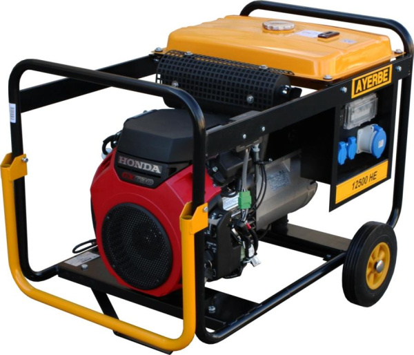 Портативный бензиновый генератор Ayerbe AY12500HE