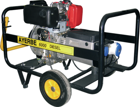 дизельный генератор Ayerbe AY 6500 YE