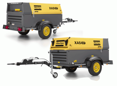 Дизельный компрессор Atlas Copco XAS 127 Kd COM2
