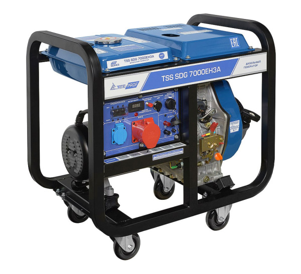 Дизельный генератор TSS SDG 7000EH3A