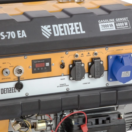 Бензиновый генератор Denzel PS 70EA