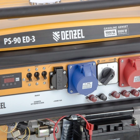 Бензиновый генератор Denzel PS 90ED-3