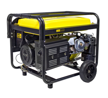 Бензиновый генератор Champion GG6501E+ATS