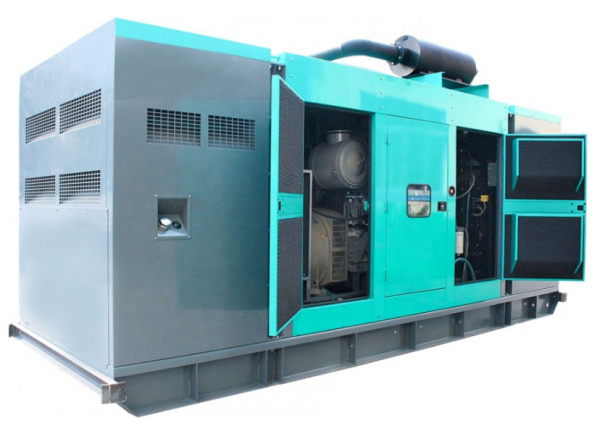 Дизельный генератор Амперос АД 600-Т400 в кожухе