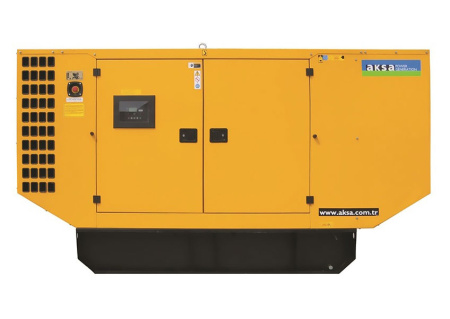 Дизельный генератор Aksa APD165P в кожухе
