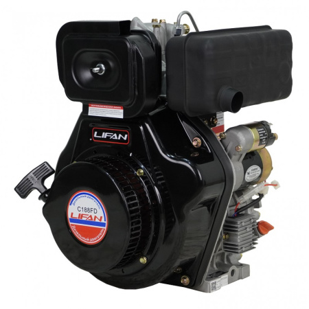 Дизельный двигатель Lifan Diesel 188FD 6A конусный вал