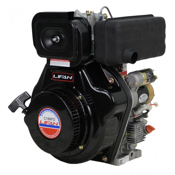 Дизельный двигатель Lifan Diesel 188FD D25 6A