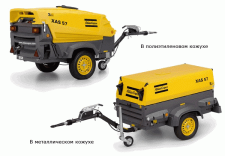 Дизельный компрессор Atlas Copco XAS 57 Dd