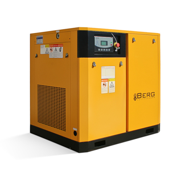 Винтовой компрессор с ременным приводом Berg ВК-37Р, 8 бар