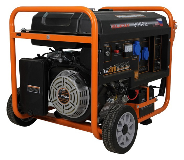 Бензиновый генератор Lifan 5 GF-4 (LF6500E)