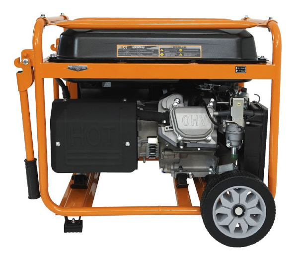 Бензиновый генератор Lifan 10500EA-3U с датчиком моточасов