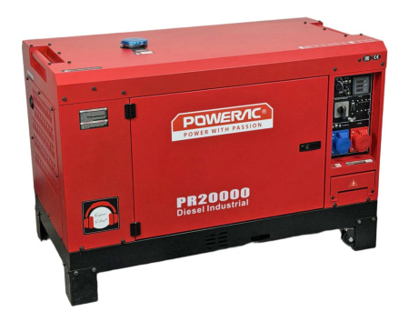 Дизельный генератор Powerac PR16000 Diesel Industrial