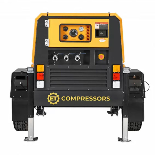 Дизельный компрессор ET-Compressors ET SD-185T-7 на шасси