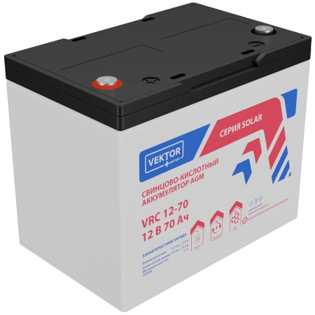 Аккумулятор Vektor Energy VRC 12-70