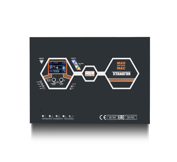 Инвертор МАП MicroArt SIN Titanator 3,5кВт 12В (вертикальный)