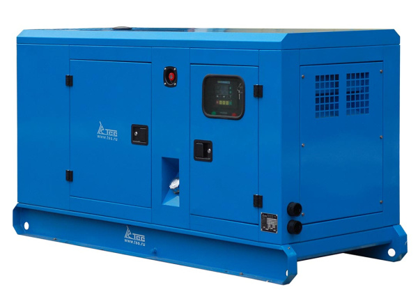 Дизельный генератор ТСС АД-60С-Т400-1РКМ19 в шумозащитном кожухе