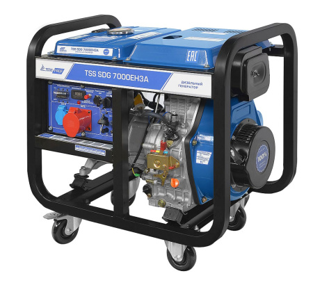Дизельный генератор TSS SDG 7000EH3A