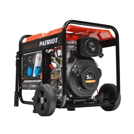 Дизельный генератор Patriot GRD 3000EW Дизельный генератор Patriot GRD 3000EW