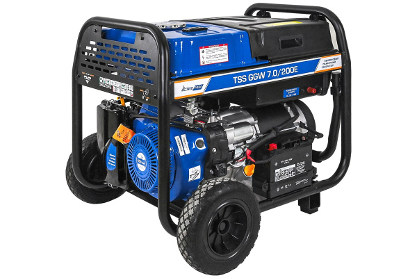 Бензиновый генератор ТСС PROF GGW 7.0/200E сварочный