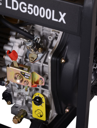 Дизельный генератор Huter LDG 5000LX