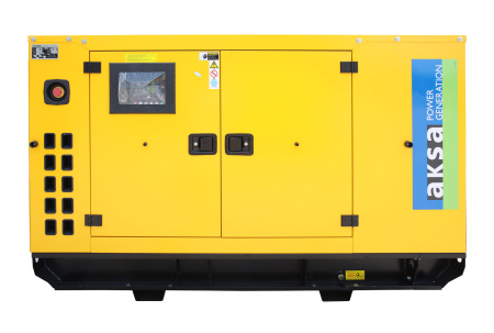 Дизельный генератор Aksa APD22C в кожухе