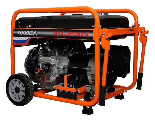 Бензиновый генератор Lifan 6 GF-5A (7000EA)