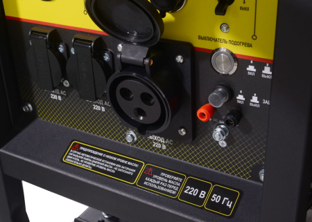 Дизельный генератор Huter LDG 10000LXА