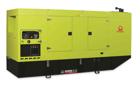 Дизельный генератор Pramac GSW510V в кожухе