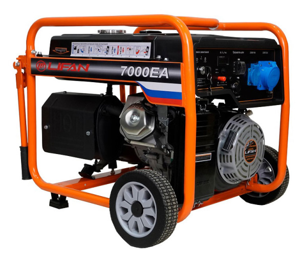 Бензиновый генератор Lifan 6 GF-5A (7000EA)