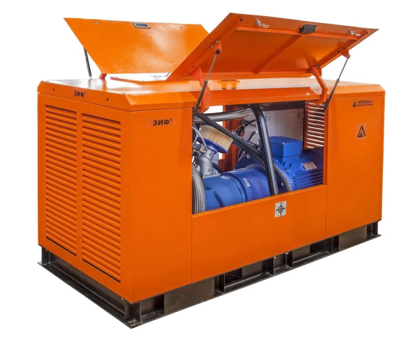 Винтовой компрессор ЗИФ СВЭ-10,6/0,7 в кожухе