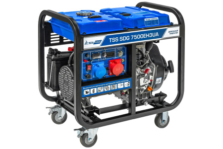 Дизельный генератор TSS SDG 7500EH3UA