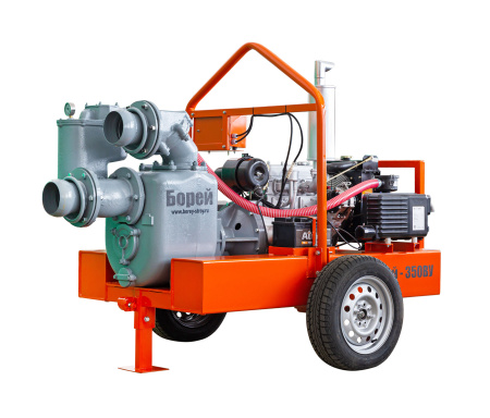 Дизельная мотопомпа Борей-350 ВУ