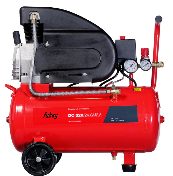 Поршневой масляный компрессор Fubag DC 320/24 CM2.5