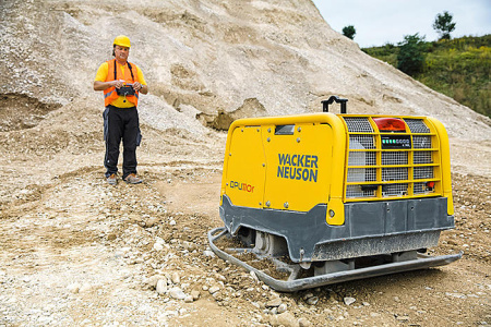 Реверсивная виброплита Wacker Neuson DPU 110r