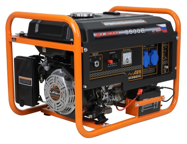 Бензиновый генератор Lifan 3 GF-7 (LF3500E)
